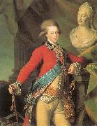 Levitsky, Dmitry Portrait of Alexander Lanskoy, Aide-de-camp to the Empress oil on canvas